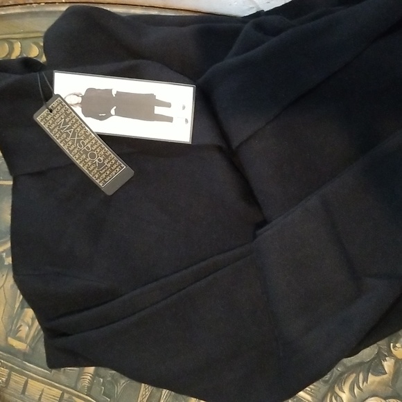 Max Sport Women Maxi Open Front Cardigan  Size L Black Heather Abalone - Picture 4 of 11